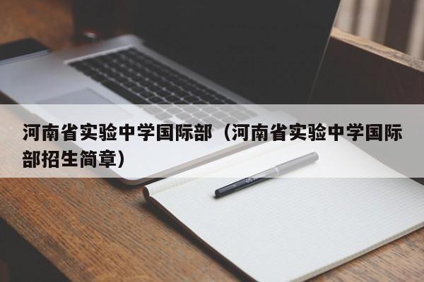 河南省实验中学国际部（河南省实验中学国际部招生简章）